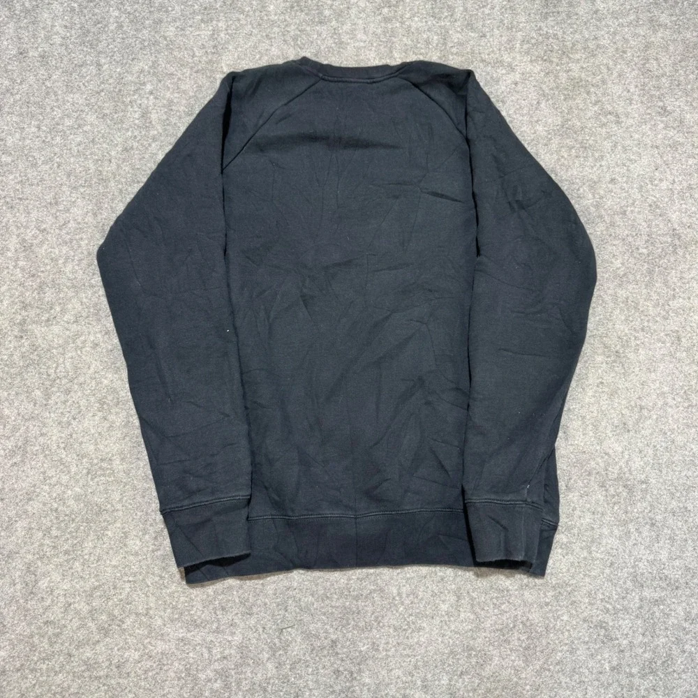 AS Colour Chamonix Social Clubber Sweatshirt Mens Large Black Raglan Crewneck